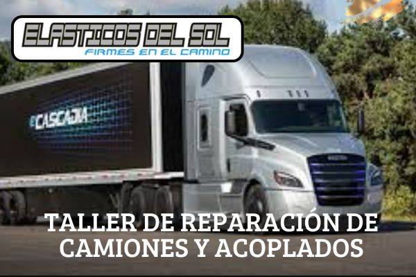 Taller de reparación de camiones y acoplados